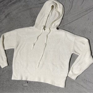 Lucky Brand Cream Hooded Sweater